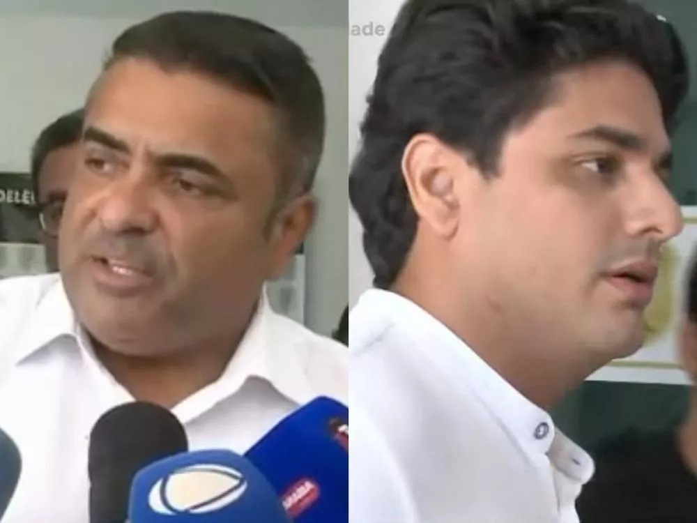 Pai de cantor paraibano filmado agredindo a mulher o conduz até a polícia e diz estar envergonhado